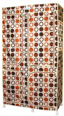 

CbeeSo Stainless Steel Collapsible Wardrobe(Finish Color - Light Brown)