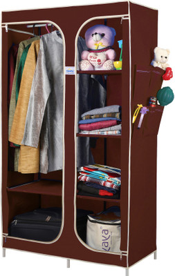 

CbeeSo Stainless Steel Collapsible Wardrobe(Finish Color - Dark Brown)