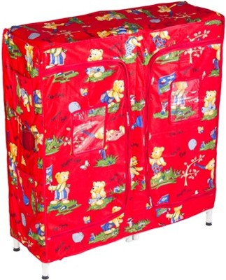 

Lovely Collection PVC Collapsible Wardrobe(Finish Color - Multicolor)