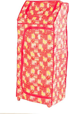 

Lovely Collection PVC Collapsible Wardrobe(Finish Color - Multicolor)