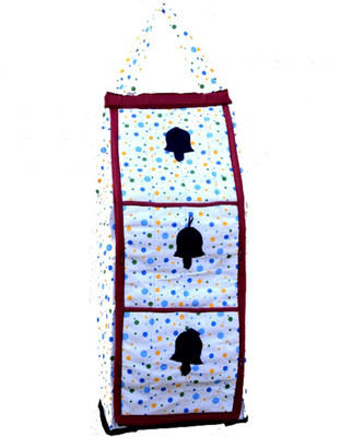 SRIM Cotton Collapsible Wardrobe(Finish Color - White)