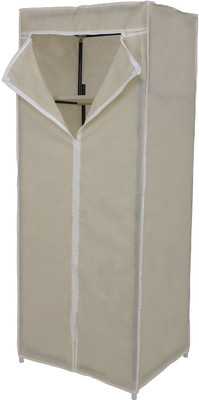 

Karmax Stainless Steel Collapsible Wardrobe(Finish Color - Beige)