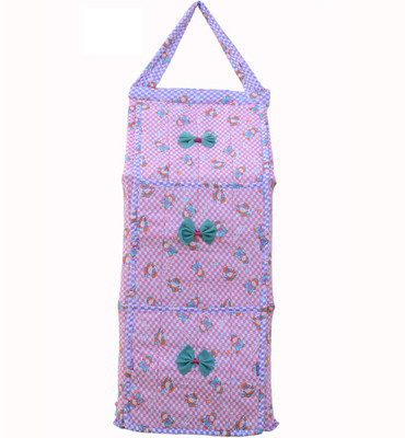 

SRIM Pink Cotton Cotton Collapsible Wardrobe(Finish Color - Pink)
