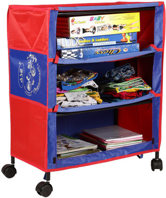 

NHR Cast Iron Collapsible Wardrobe(Finish Color - Red)