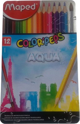 

Maped AQUA Triangular Shaped Color Pencils(Set of 1, Multicolor)