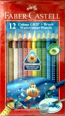Faber-Castell Art Creation Triangular Shaped Color Pencils(Set of 1, Red) available at flipkart for Rs.349