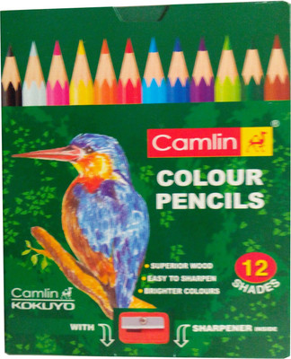 

Camlin Art Creation Round Shaped Color Pencils(Set of 20, Multicolour)