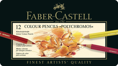 

Faber-Castell Polychromos Round Shaped Color Pencils(Set of 1, Multicolor)