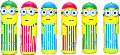 

SR Gifts Art creation Minions Shaped Color Pencils(Set of 6, Multicolor)
