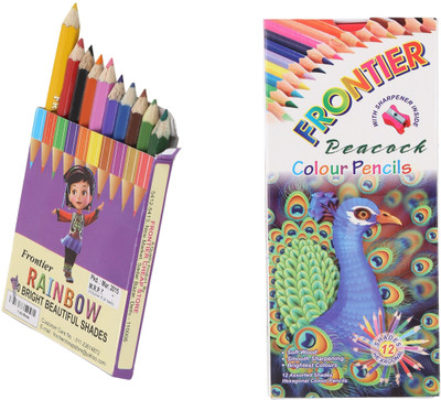 

Frontier Color Pencil Round Shaped Color Pencils(Set of 20, Multicolour)