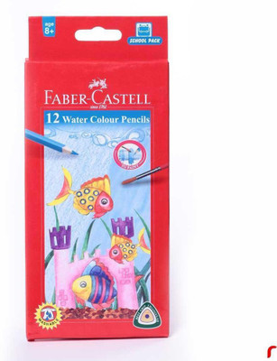 

Faber-Castell Triangular Water Triangular Shaped Color Pencils(Set of 1, Multicolor)