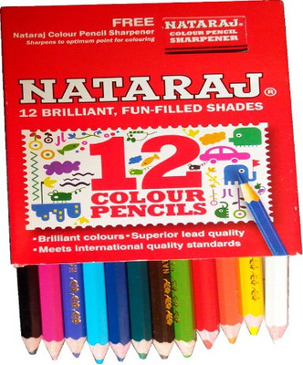 

NATARAJ Art Creation Round Shaped Color Pencils(Set of 20, Multicolour)