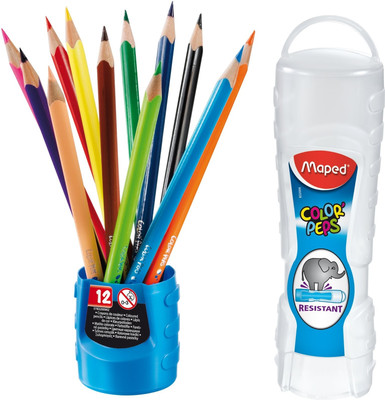 

Maped Color Pep's Triangular Shaped Color Pencils(Set of 12)