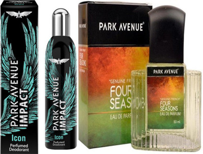 

Park avenue Impact - Icon Spray ,Four Seasons EDP Combo Set(Set of 2)