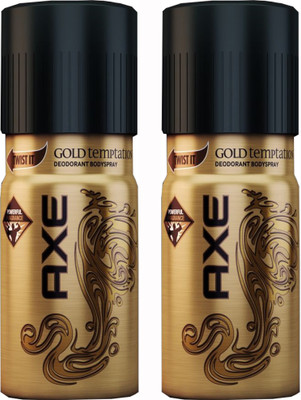 

Axe Gold Temptation Deodorant Spray Combo Set(Set of 2)