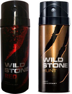 Wild stone Red And Hunt Combo Set(Set of 2)