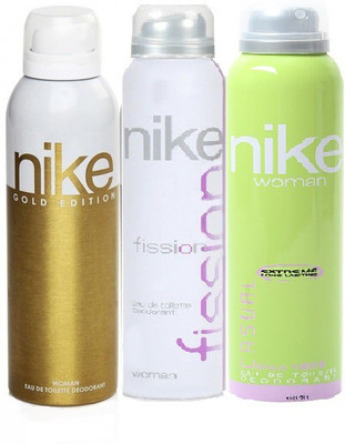 

Nike 1 Gold Edition,1 Fission,Casual Deo Combo Set(Set of 3)