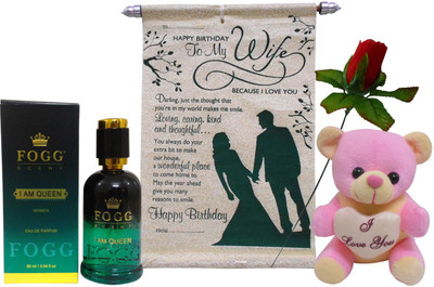 

Saugat traders Birthday Gift For Wife Combo Set(Set of 4)