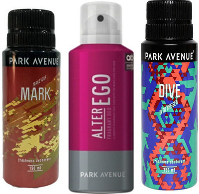 Park avenue Alter ego,Dive and Mark Combo Set(Set of 3)