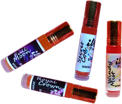 

Iwill Non Alcoholic Perfumes Floral Attar Fancy Ittar 32 ml Combo Set(Set of 4)