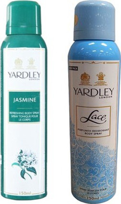 

Yardley london Jasmine and Lace Combo Set(Set of 2)