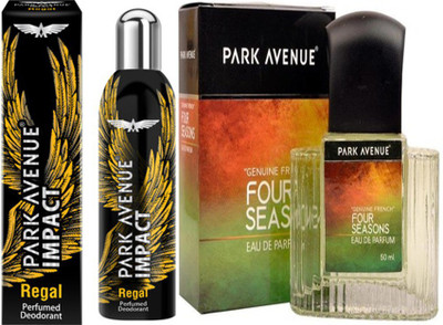 

Park avenue Impact -Regal Spray ,Four Seasons EDP Combo Set(Set of 2)