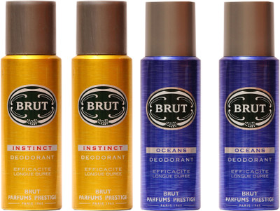 

Brut Oceans,Instinct Combo Set(Set of 4)