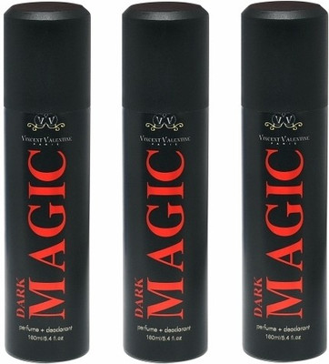 

Vincent valentine paris Set of 3 Dark Magic Deos Combo Set(Set of 3)