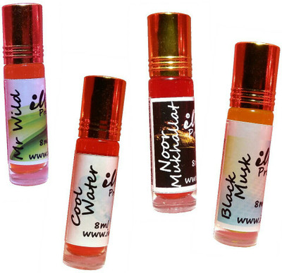 

Iwill Non Alcoholic Perfumes Floral Attar Fancy Ittar 32 ml Combo Set(Set of 4)