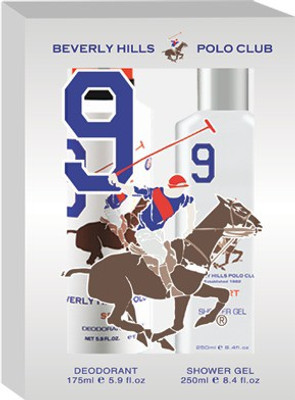 Beverly hills polo club Beverly Hills Polo cLub Sport Gift Set (set of2) for Men No 9 Combo Set(Set of 2)