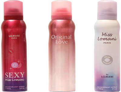 

Lomani Sexy,Miss Lomani,Original Love Combo Set(Set of 3)
