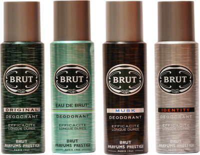 

Brut Original,Eau De Brut,Musk,Identity Combo Set(Set of 4)