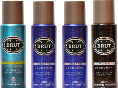 

Brut Oceans,Sports,Musk Combo Set(Set of 4)