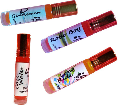 

Iwill Non Alcoholic Perfumes Floral Attar Fancy Ittar 32 ml Combo Set(Set of 4)