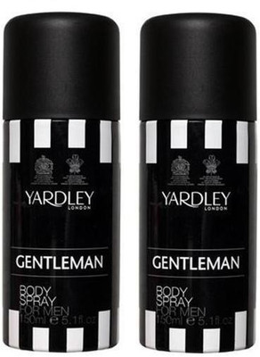 Buy Yardley London Gentleman Classic Body Spray Combo Set Set of 2