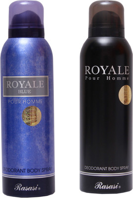 

Rasasi Royale Blue Men Combo Set(Set of 2)