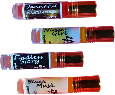 

Iwill Non Alcoholic Perfumes Floral Attar Fancy Ittar 32 ml Combo Set(Set of 4)