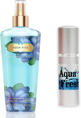 

Victoria's secret Aqua Kiss and Aqua Fresh Combo Set(Set of 2)