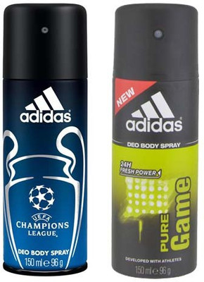 

Adidas Champions League and Pure Game Combo Set(Set of 2)