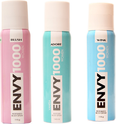 

Envy 1000 Adore,Wink,Blush Combo Set(Set of 3)