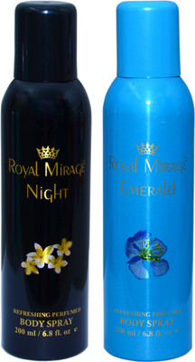 

Royal mirage NIGHT , EMERALD Combo Set