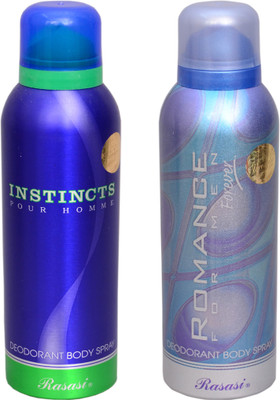 

Rasasi Instinct Men,Romance Combo Set(Set of 2)