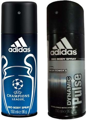 

Adidas Champions League and Dynamic Pulse Combo Set(Set of 2)