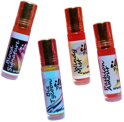 

Iwill Non Alcoholic Perfumes Floral Attar Fancy Ittar 32 ml Combo Set(Set of 4)