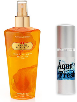 

Victoria's secret Amber Romance and Aqua Fresh Combo Set(Set of 2)