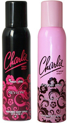 

Revlon Charlie Deo'S Crystal Chic & Neon Combo Set(Set of 2)
