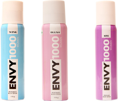 

Envy 1000 Wink,Blush,Kiss Combo Set(Set of 3)