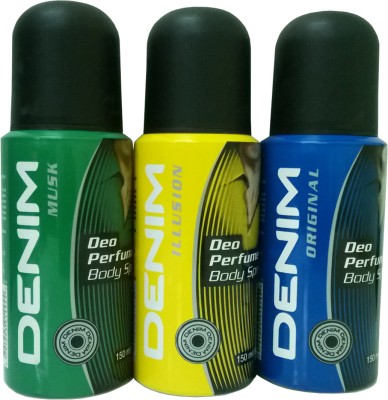 

Denim Deo Combo Set(Set of 3)