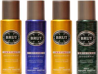 

Brut Instinct,Original,Oceans Combo Set(Set of 4)