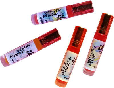 

Iwill Non Alcoholic Perfumes Floral Attar Fancy Ittar 32 ml Combo Set(Set of 4)